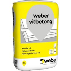 Vitbetong, 20 kg
