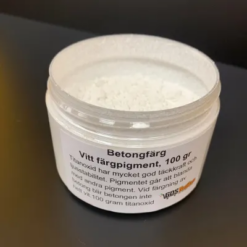 Vitt färgpigment - titanoxid, 100 gr